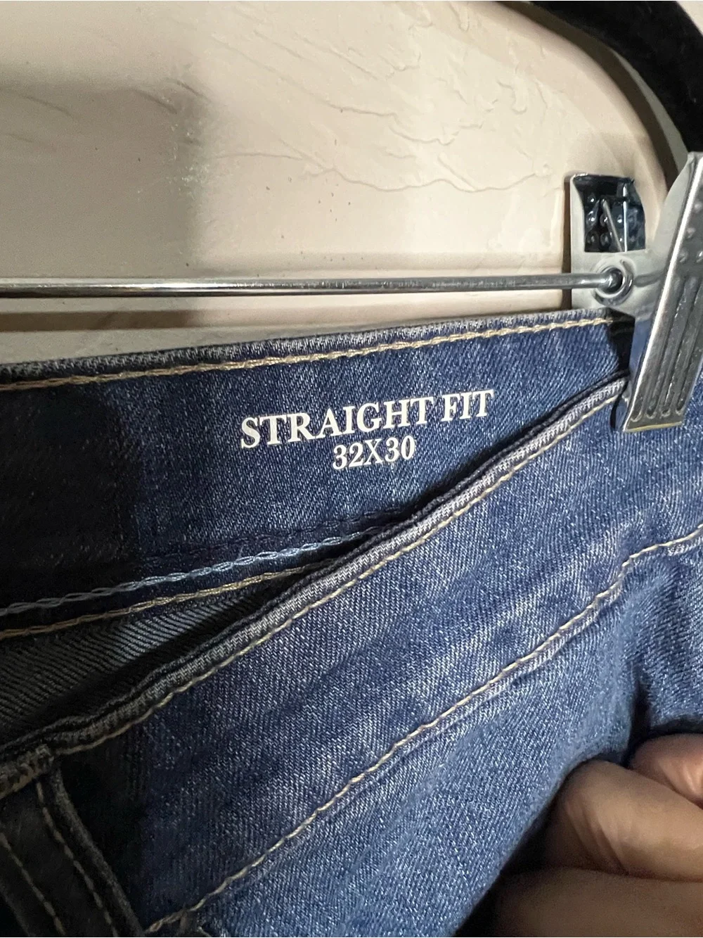 Scott Barber Straight Fit Premium Stretch Blue Denim Jeans